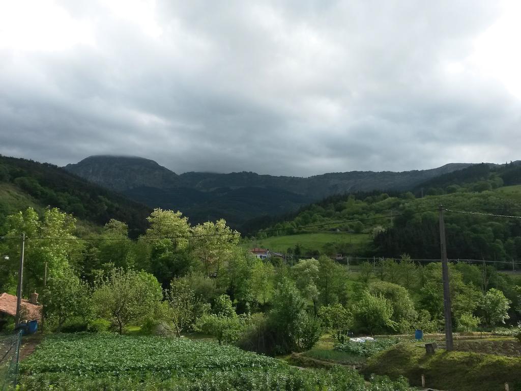 Pension Bide-Ondo Amorebieta-Etxano Kültér fotó